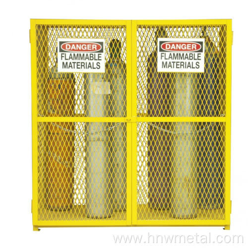 18 Gas cylinder storage cage